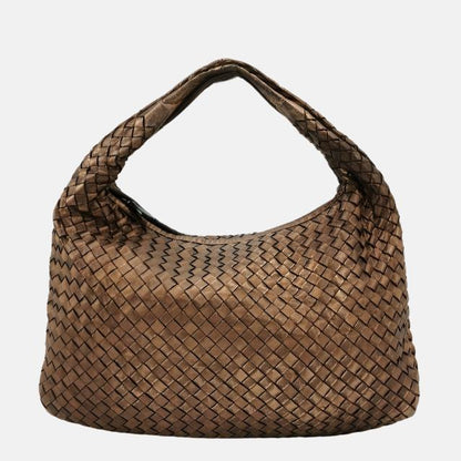 Bottega Veneta Veneta Hobo Metallic Copper Leather Medium 38.5