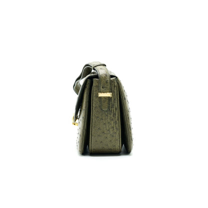 Luxury CELINE Vintage Ostrich Triomphe Bag