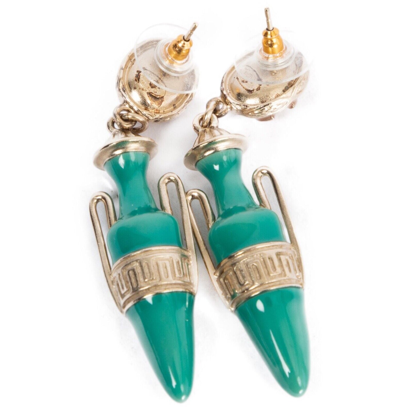 CHANEL ANCIENT GREEK URN VASE DROP EARRINGS
