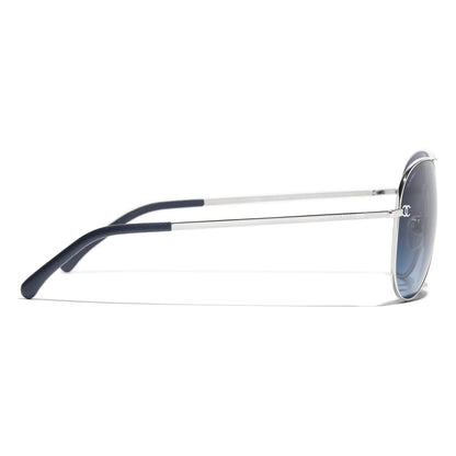 CHANEL PILOT AVIATOR CC SUNGLASSES