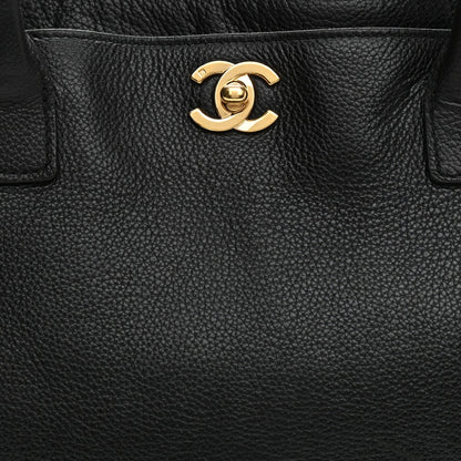 CHANEL CAVIAR CALFSKIN CERF EXECUTIVE TOTE BAG