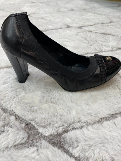 CHANEL CC ESCARPINS STRETCH PUMPS