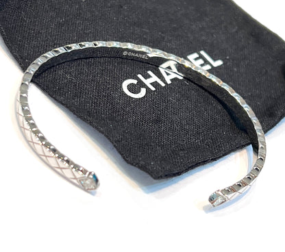 CHANEL COCO CRUSH 18K WHITE GOLD DIAMOND BRACELET