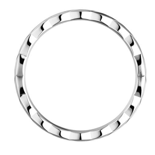 CHANEL COCO CRUSH 18K WHITE GOLD RING