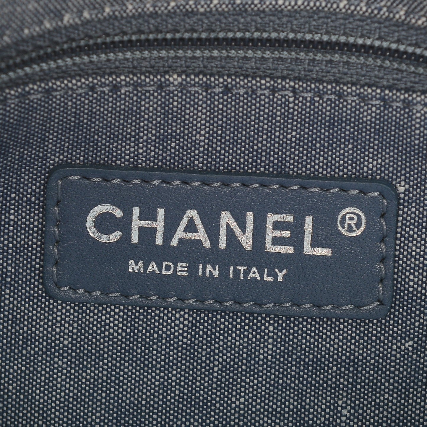 CHANEL DENIM MEDALLION MEDIUM FLAP BAG