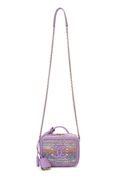 CHANEL FILIGREE BOUCLÃ VANITY CASE CHAIN BAG