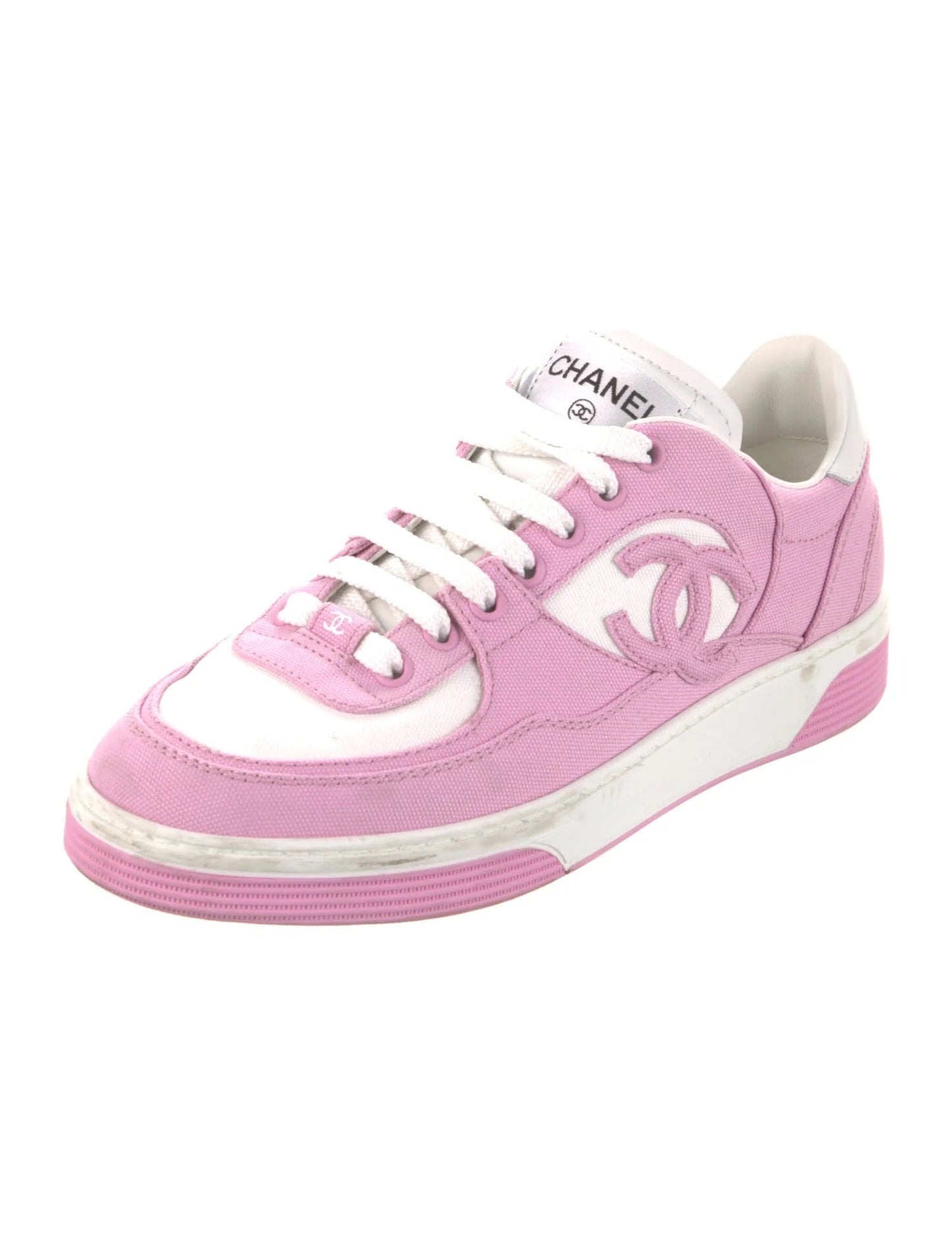 CHANEL INTERLOCKING CC LOGO SNEAKERS