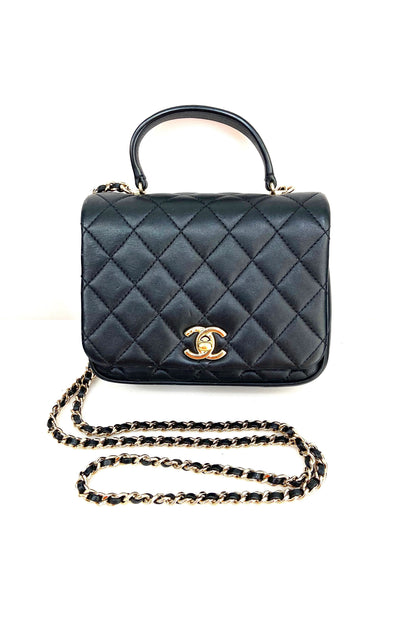 CHANEL QUILTED LAMBSKIN MINI CITIZEN CHIC FLAP BAG