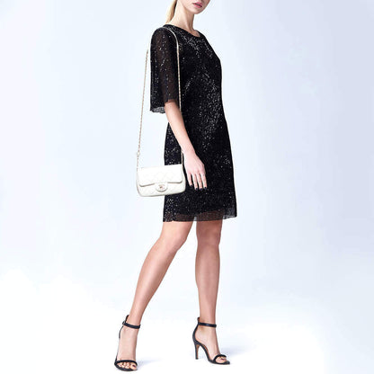 CHANEL QUILTED LAMBSKIN MY PRECIOUS MINI FLAP BAG