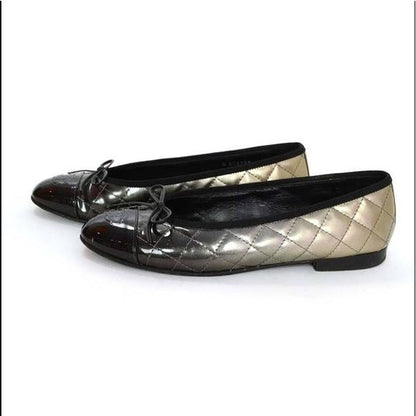 CHANEL CC OMBRE FLAT SHOES