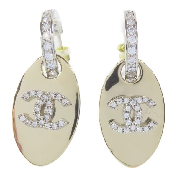 CHANEL STRASS CRYSTLS CC EARRINGS
