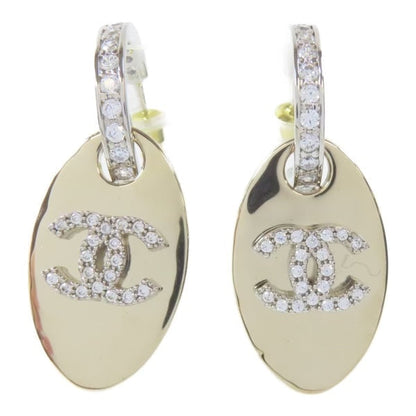 CHANEL STRASS CRYSTLS CC EARRINGS
