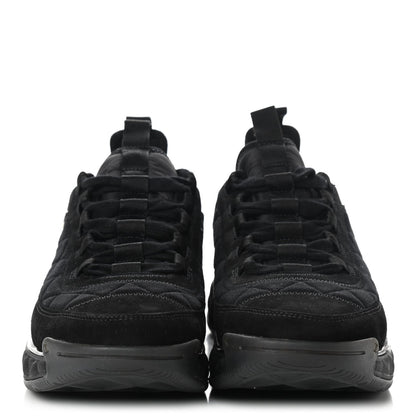 CHANEL CC SUEDE CALFSKIN MIXED MEDIA SNEAKERS