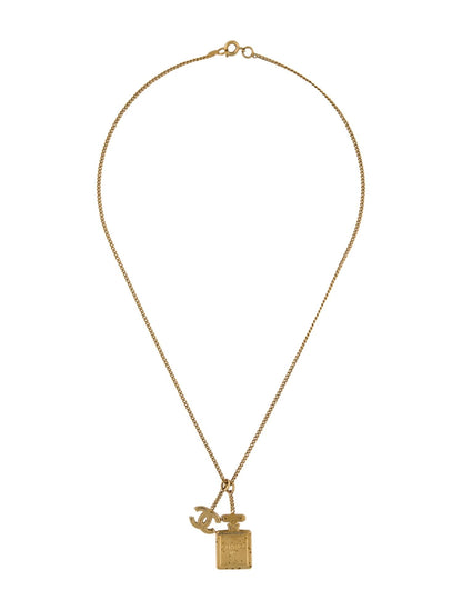 CHANEL CC NO 5 PERFUME BOTTLE NECKLACE