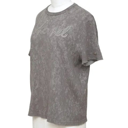 CHANEL LOGO EMBROIDERY CC T-SHIRT
