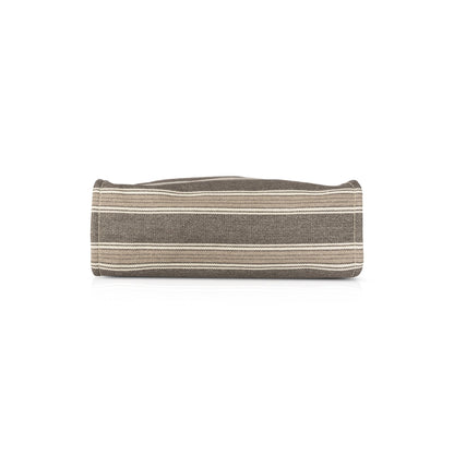 Celine 2019 Striped Jacquard Cabas Tote