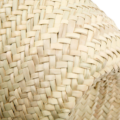 Celine 2021 Neutral Raffia Large Triomphe Panier Tote