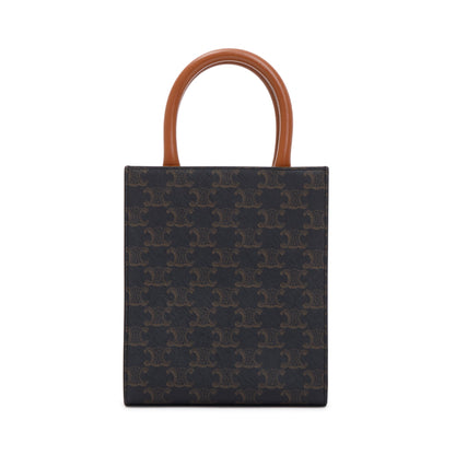 Celine 2021 Triomphe Canvas Mini Vertical Cabas Tote