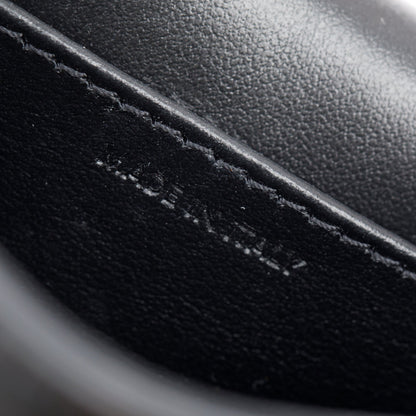 Celine 2022 Black Calfskin Leather Mini Triomphe Belt Bag