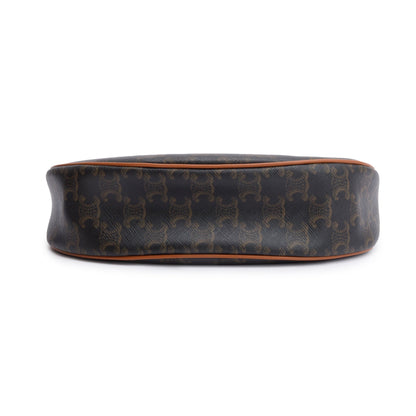 Celine 2022 Brown Triomphe Canvas Ava Shoulder Bag