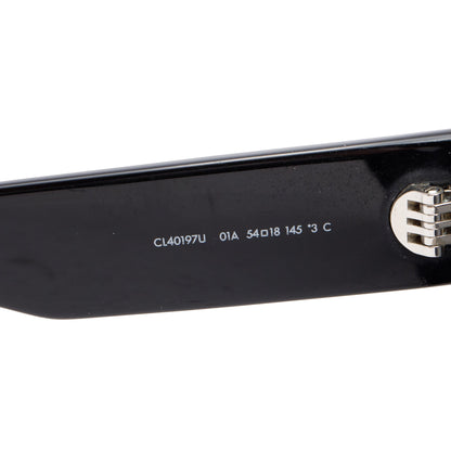 Celine 2022 CL40197 Black Acetate Rectangular Sunglasses
