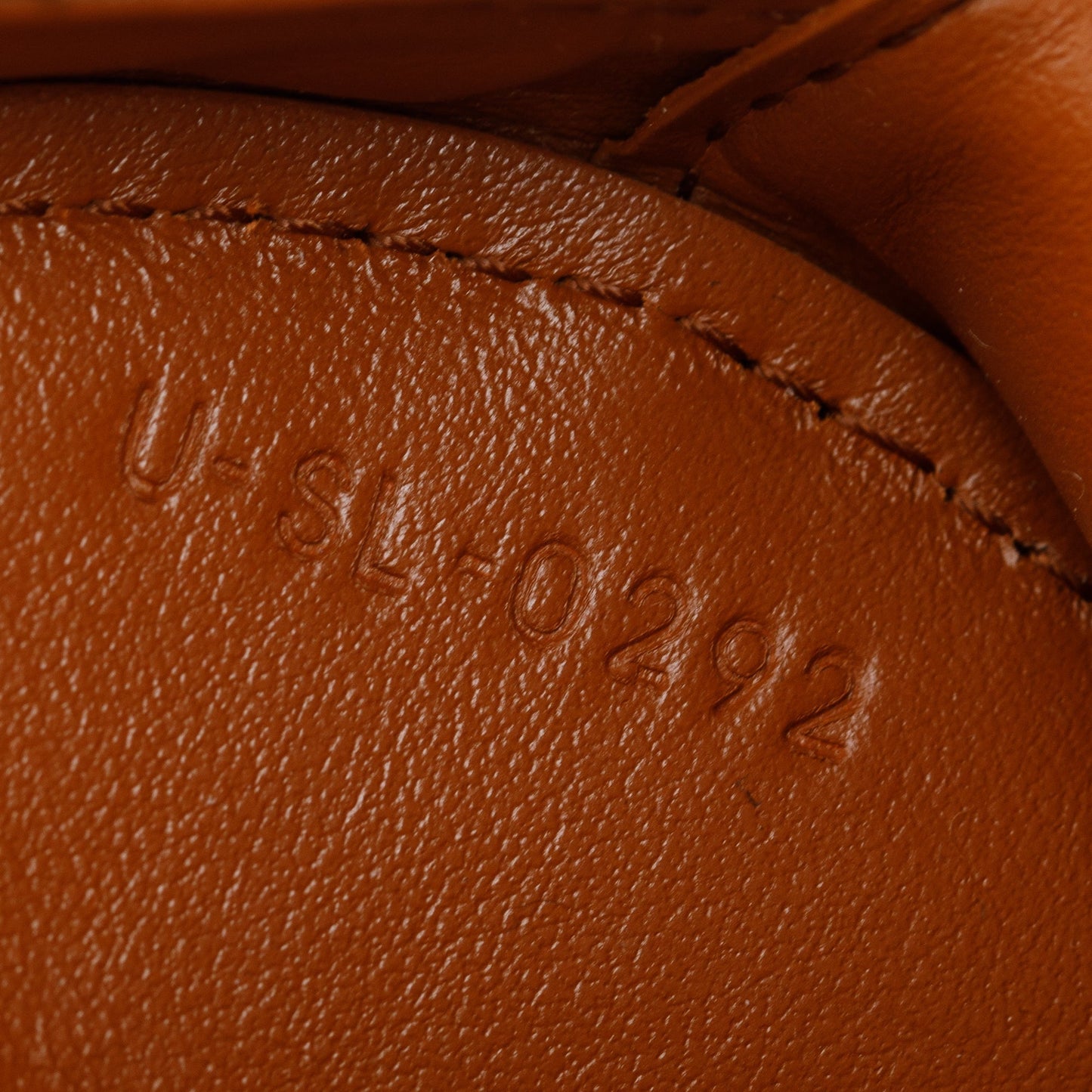 Celine 2022 Tan Smooth Calfskin Leather Mini Cuir Triomphe Oval Crossbody Bag