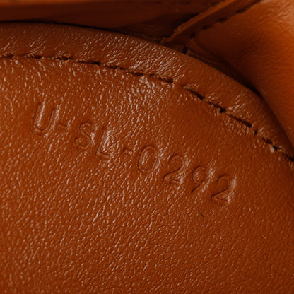 Celine 2022 Tan Smooth Calfskin Leather Mini Cuir Triomphe Oval Crossbody Bag