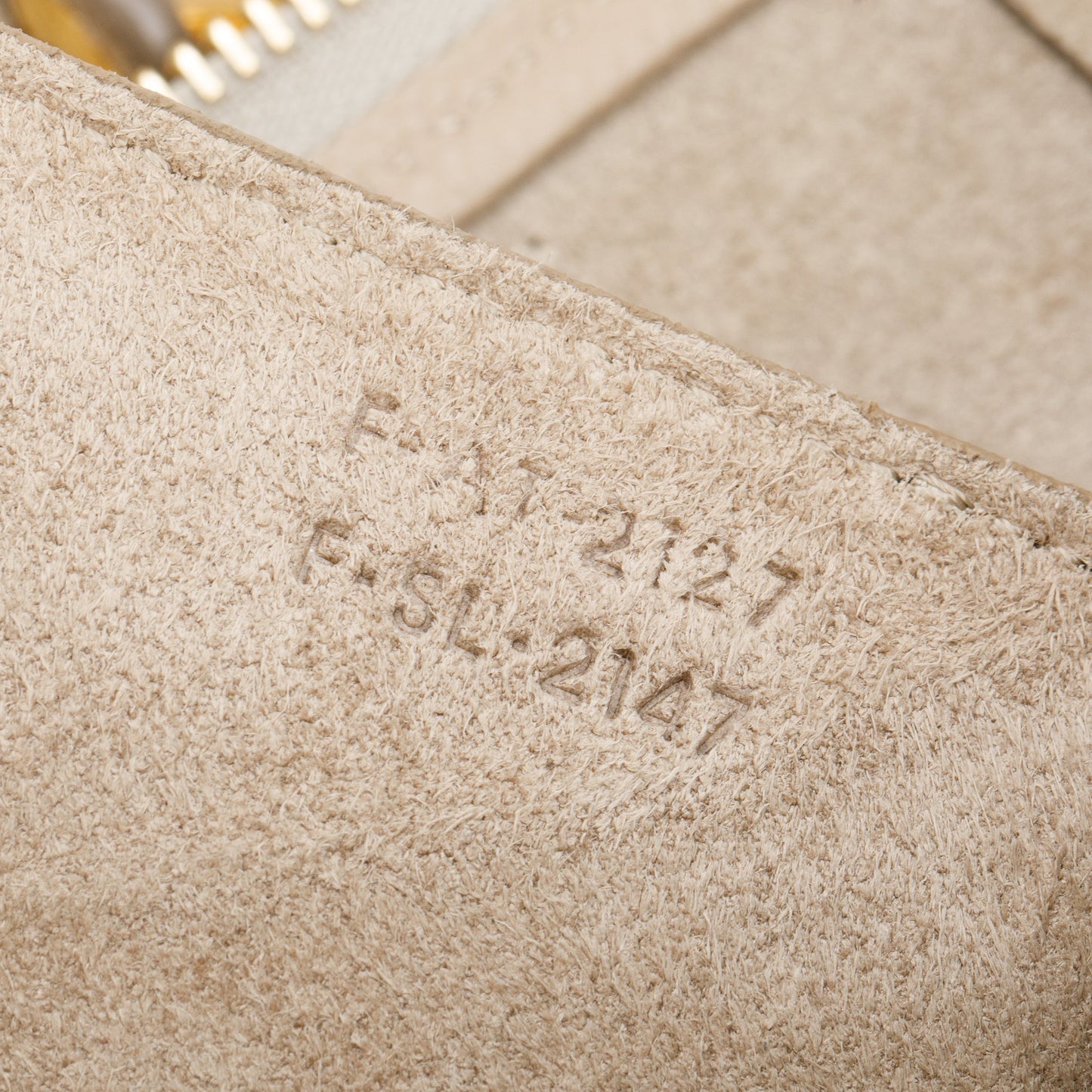 Celine Beige Grained Calfskin Leather Mini Belt Bag