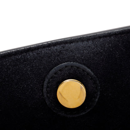 Celine Black Grained Leather Mini Belt Bag