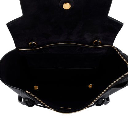 Celine Black Grained Leather Mini Belt Bag