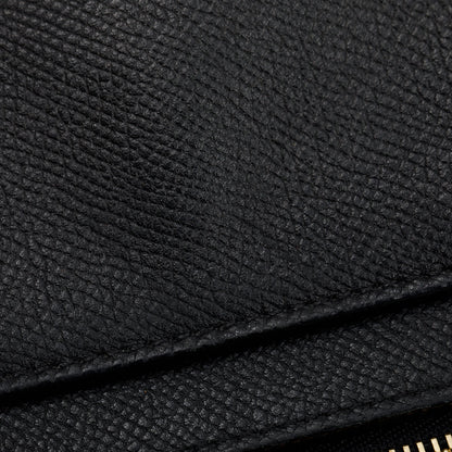 Celine Black Grained Leather Mini Belt Bag