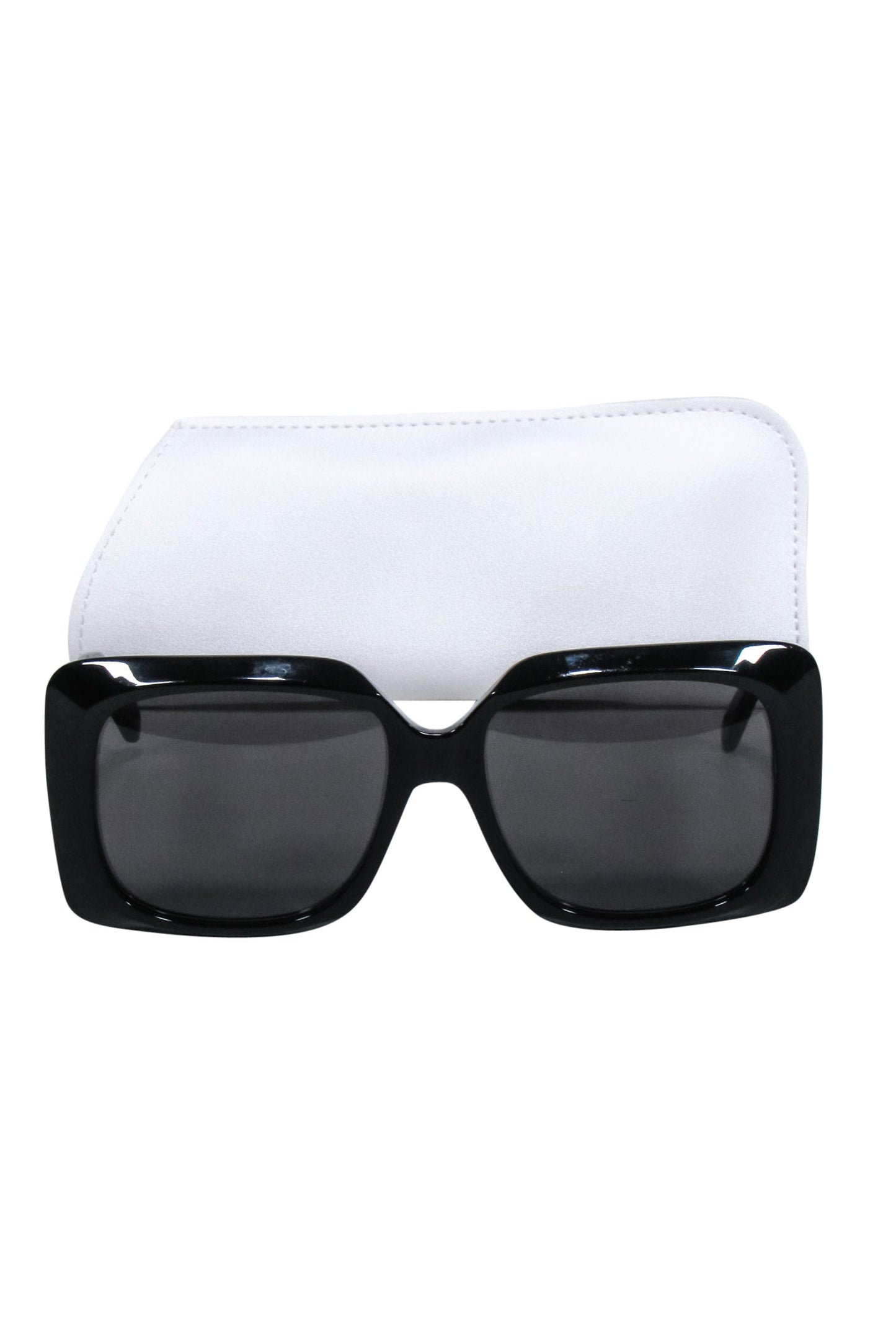 Luxury CELINE - Black Large Square Sunglasses