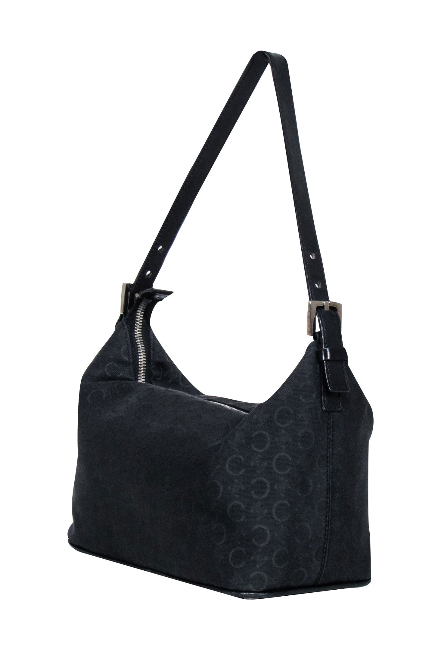 Luxury CELINE - Black Monogram "C" Shoulder Bag