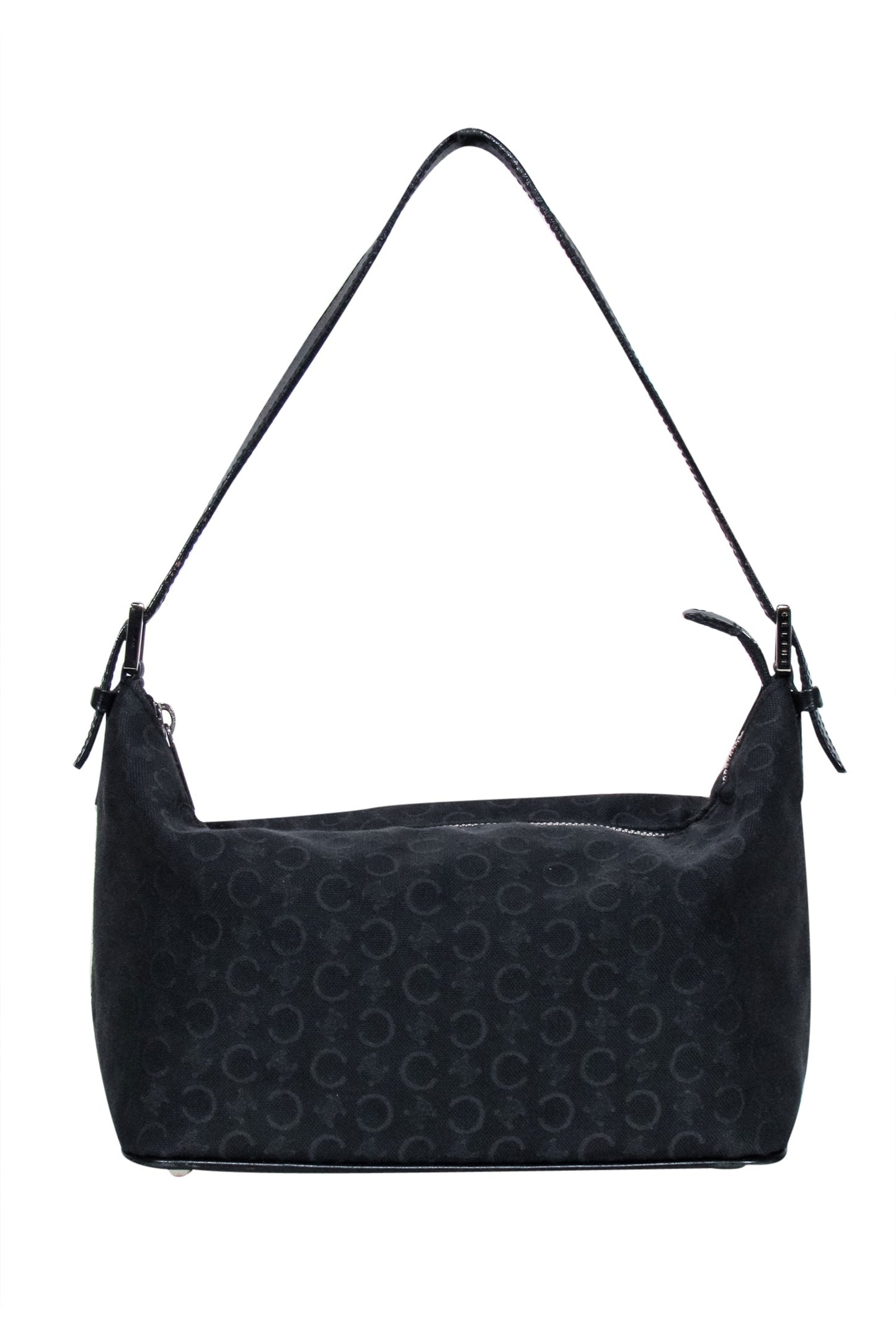 Luxury CELINE - Black Monogram "C" Shoulder Bag