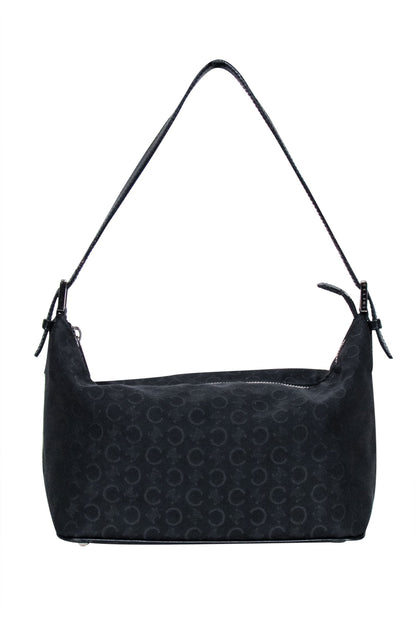 Luxury CELINE - Black Monogram "C" Shoulder Bag
