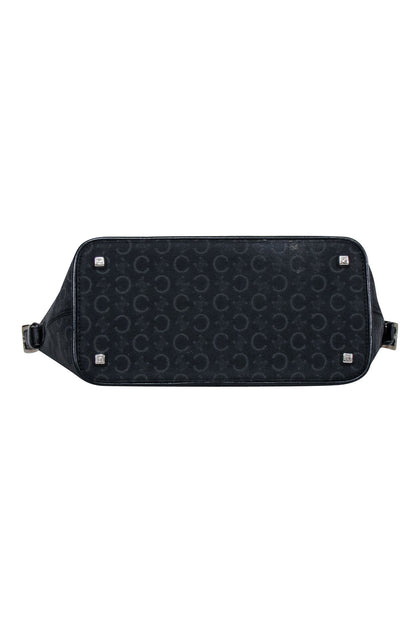 Luxury CELINE - Black Monogram "C" Shoulder Bag