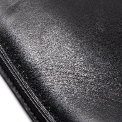 Celine Black Smooth Calfskin Large Classic Box Flap Bag