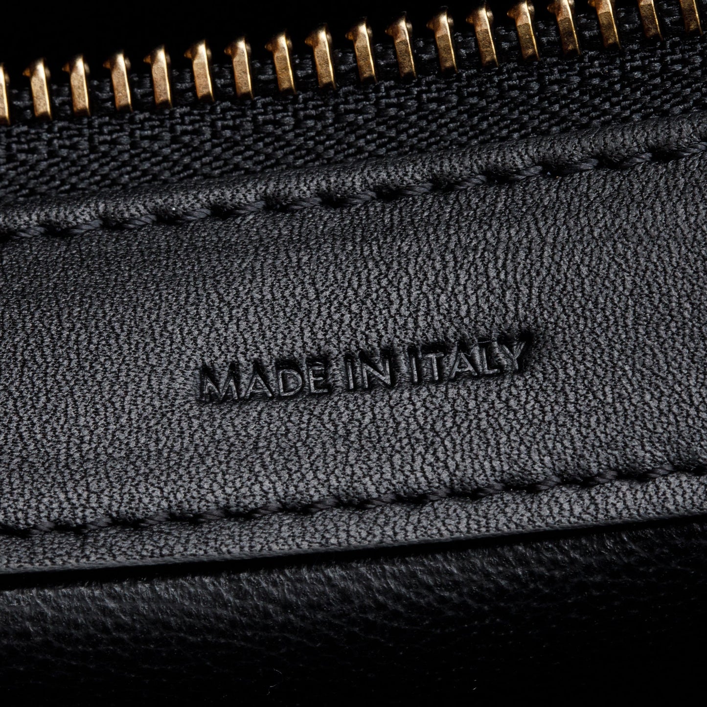 Celine Black Smooth Calfskin Leather Micro Luggage Tote