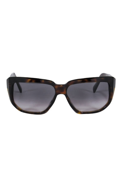 Luxury CELINE - Brown Tortoise Square Sunglasses