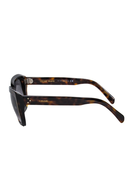 Luxury CELINE - Brown Tortoise Square Sunglasses