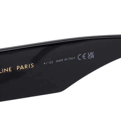 Celine CL400921 Black Acetate Oversized Square Sunglasses
