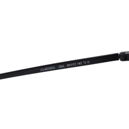 Celine CL40150U Black Acetate Gradient Geometric Sunglasses