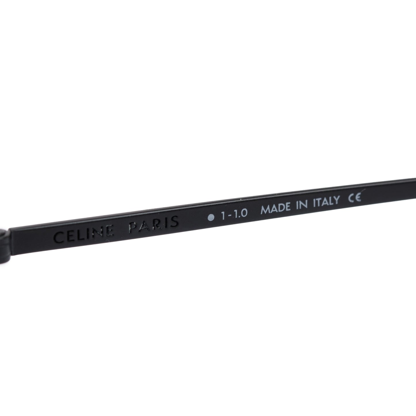Celine CL40150U Black Acetate Gradient Geometric Sunglasses