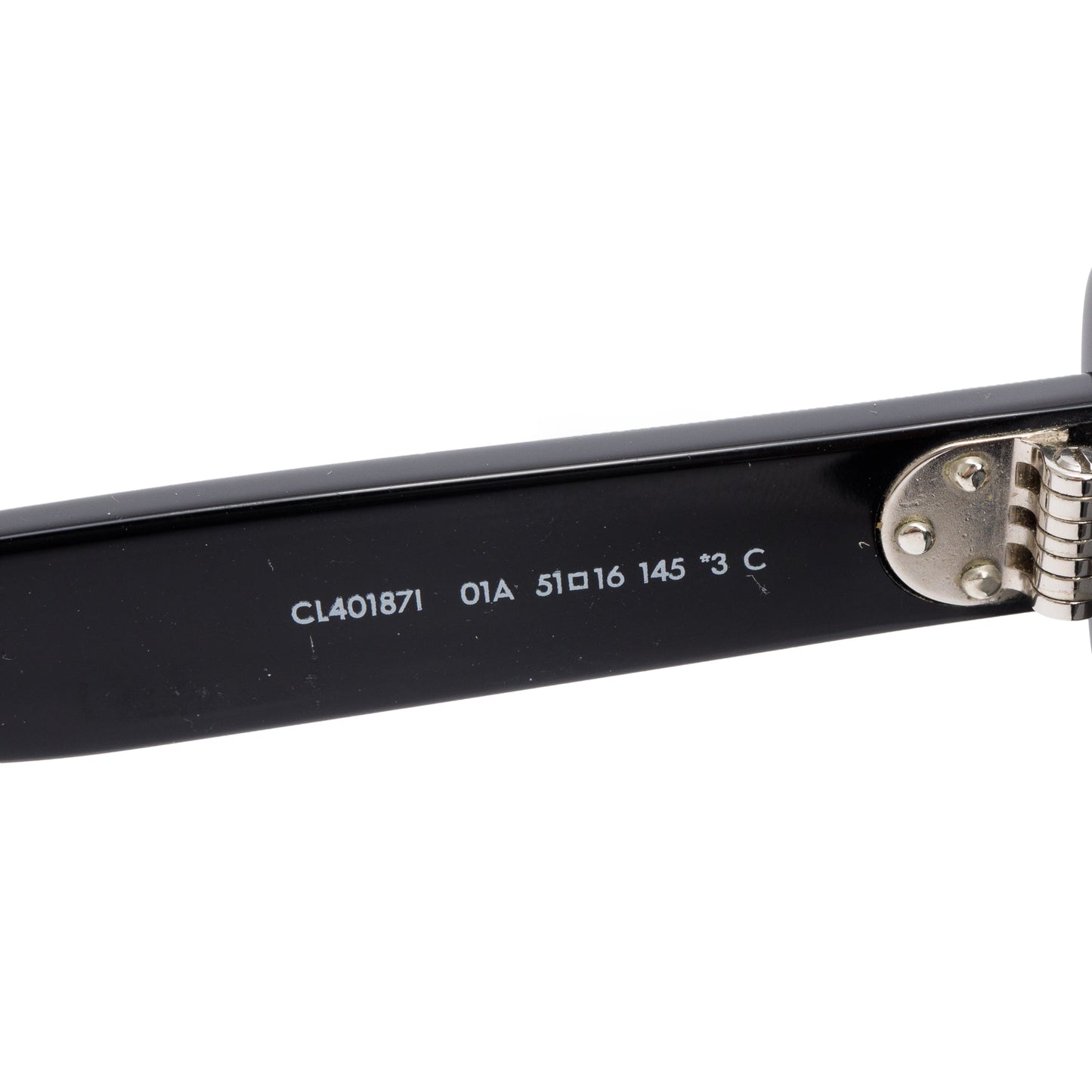 Celine CL401871 Black Acetate Cat-Eye Sunglasses