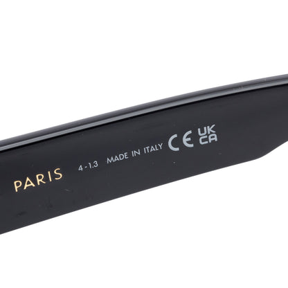 Celine CL40194U Black Acetate Triomphe 01 Oval Sunglasses