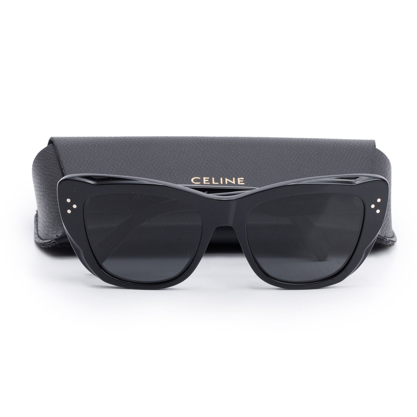 Celine CL401991 Black Acetate Cat-Eye Sunglasses