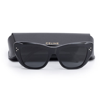 Celine CL401991 Black Acetate Cat-Eye Sunglasses