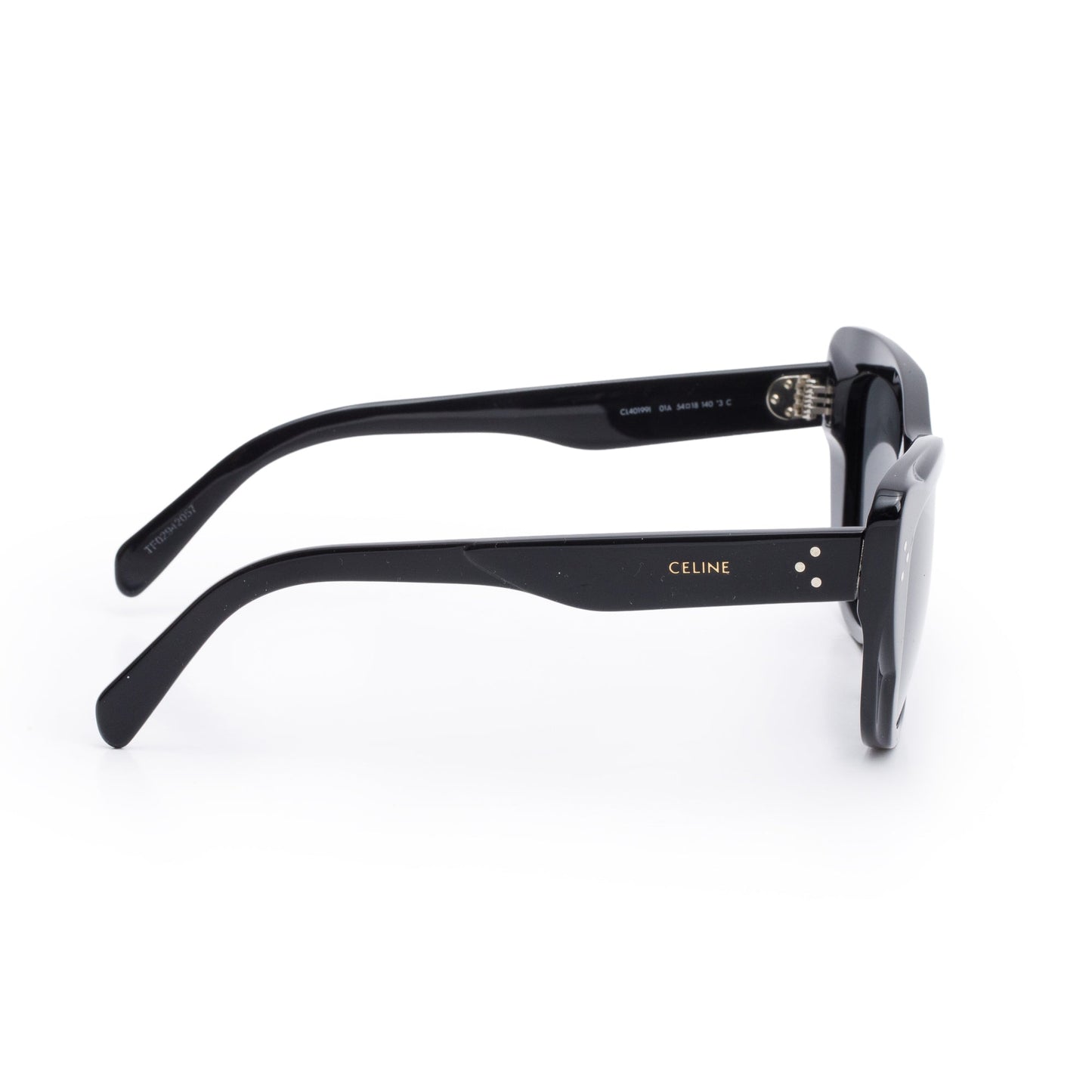 Celine CL401991 Black Acetate Cat-Eye Sunglasses