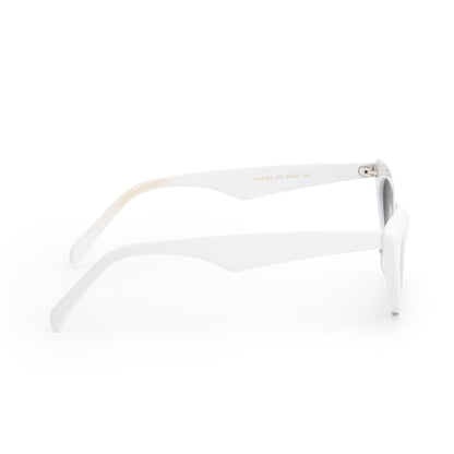 Celine CL4019IN White Acetate Cat Eye Sunglasses