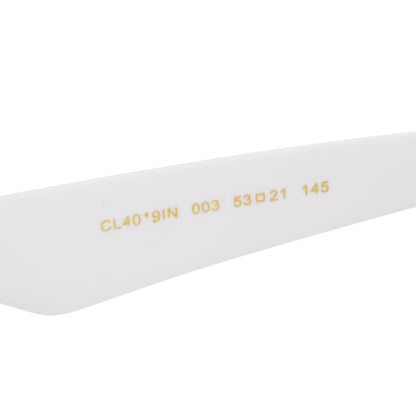 Celine CL4019IN White Acetate Cat Eye Sunglasses